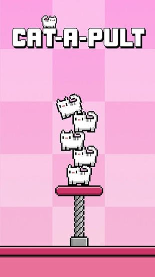 game pic for Cat-a-pult: Toss 8-bit kittens